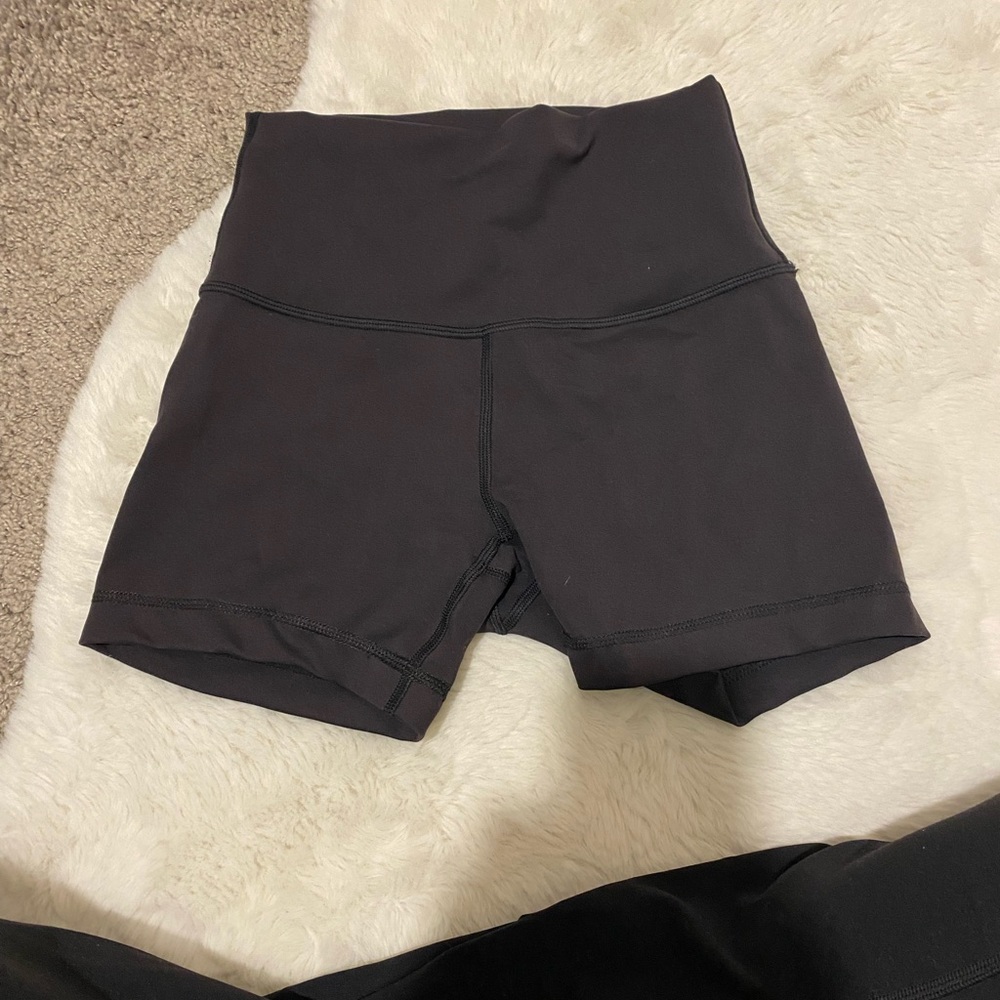 lululemon wunder train biker shorts